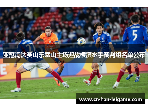亚冠淘汰赛山东泰山主场迎战横滨水手裁判组名单公布