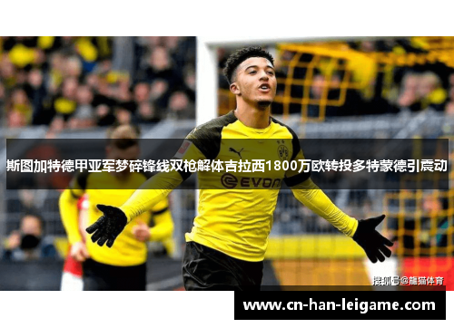 斯图加特德甲亚军梦碎锋线双枪解体吉拉西1800万欧转投多特蒙德引震动
